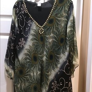 Plus Size Womens Blouse
